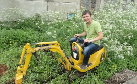 Миниэкскаватор Komatsu PC-01