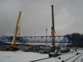 Демонтаж козловых кранов Демонтаж козловых кранов