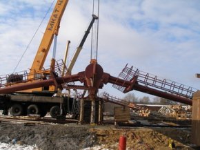Демонтаж козловых кранов Демонтаж козловых кранов